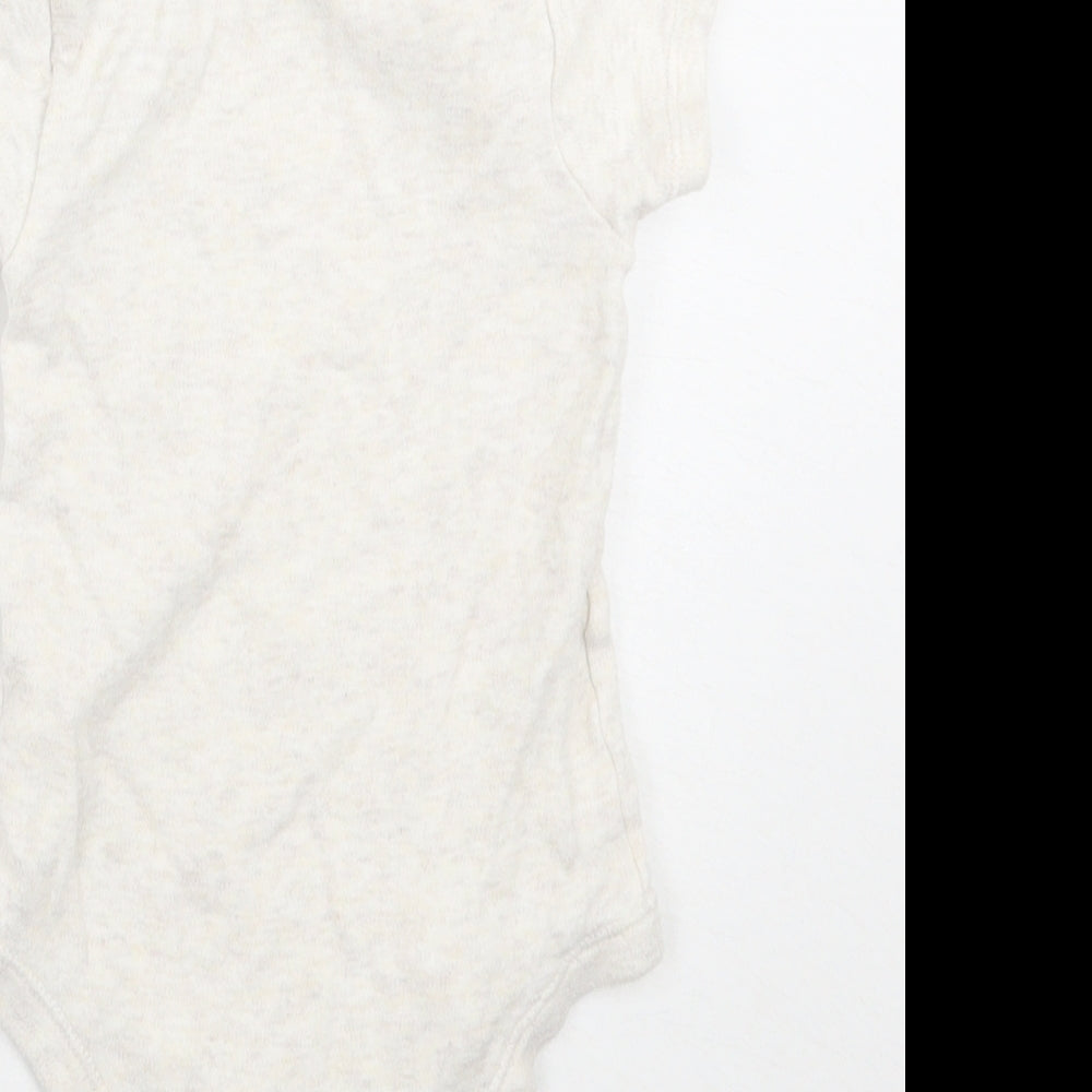 TU Baby Beige Babygrow One-Piece Size 6-9 Months