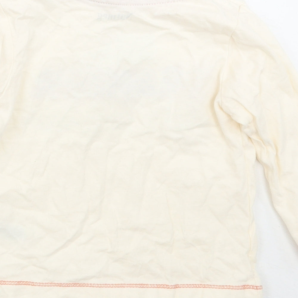 Nutmegt Baby Ivory Pullover T-Shirt Size 9-12 Months