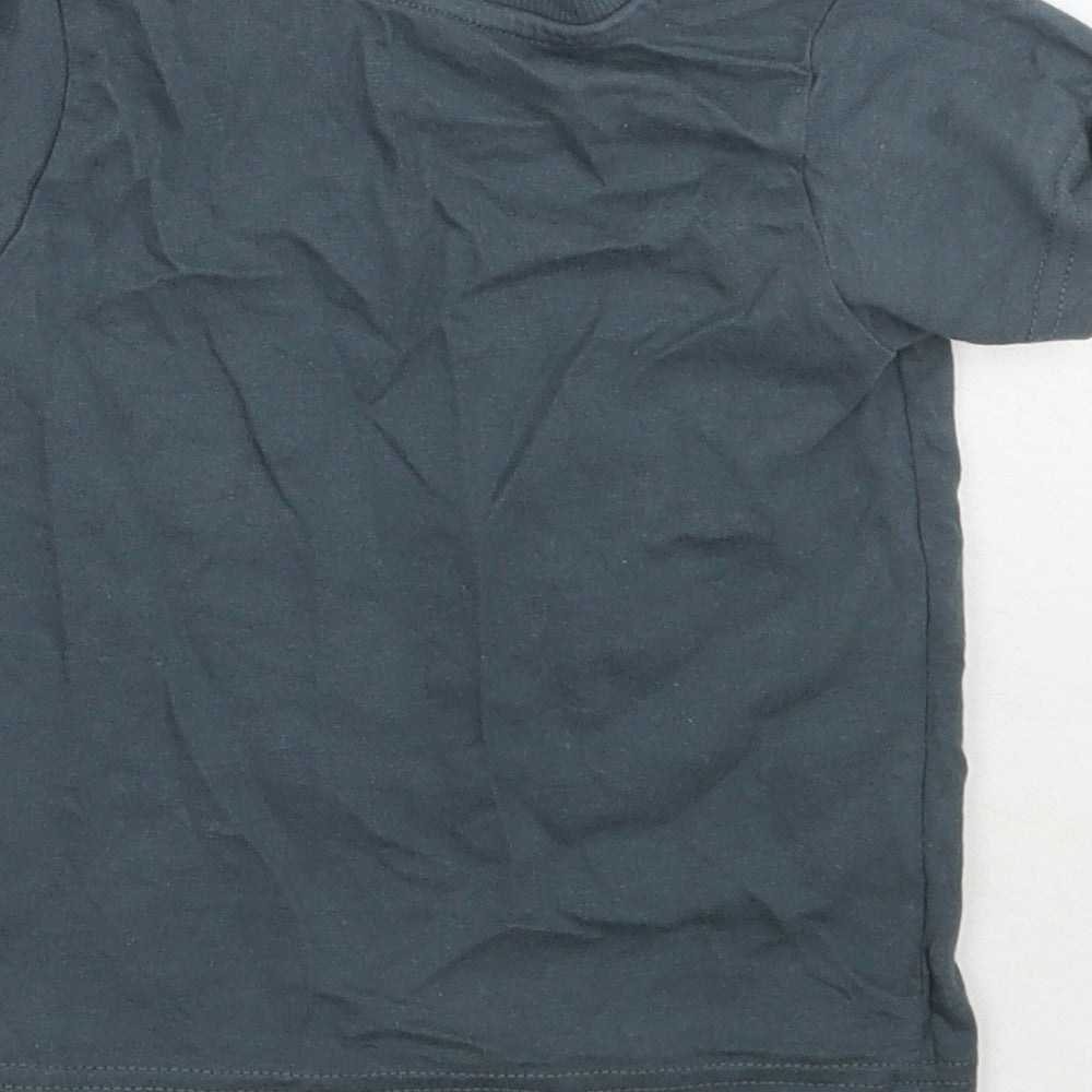 Nutmeg Baby Grey Basic T-Shirt Size 9-12 Months