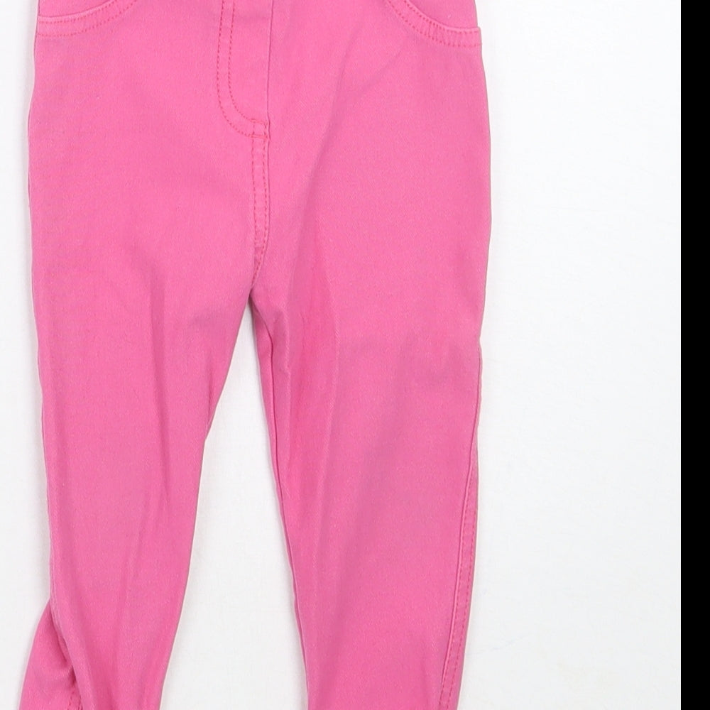 Matalan Baby Pink Capri Trousers Size 9-12 Months