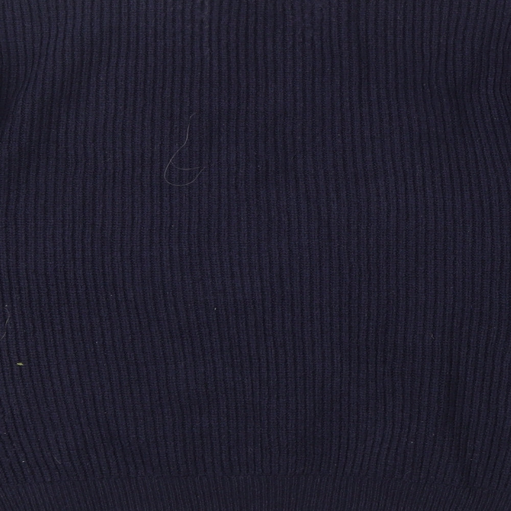 Papaya Womens Blue Pullover Jumper Size M
