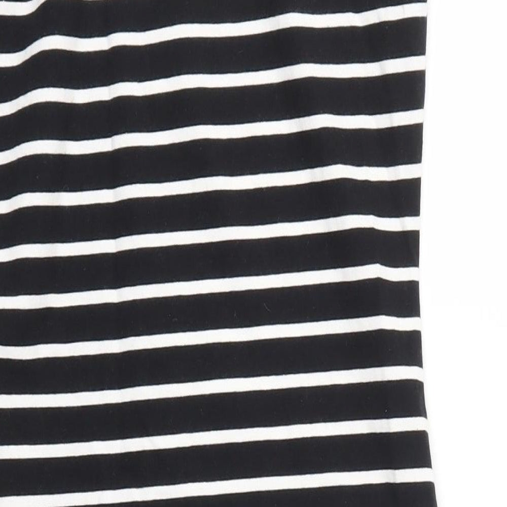 Noisy may Womens Multicoloured Striped T-Shirt Dress Size XS