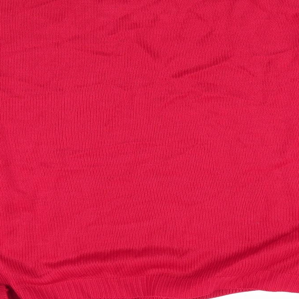 Avabell Mens Red Pullover Jumper