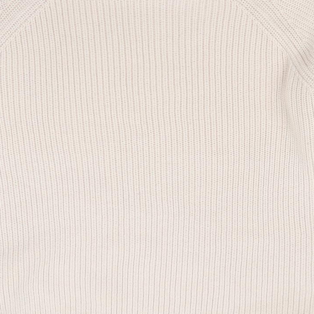 H&M Womens Ivory Pullover Jumper Size 6