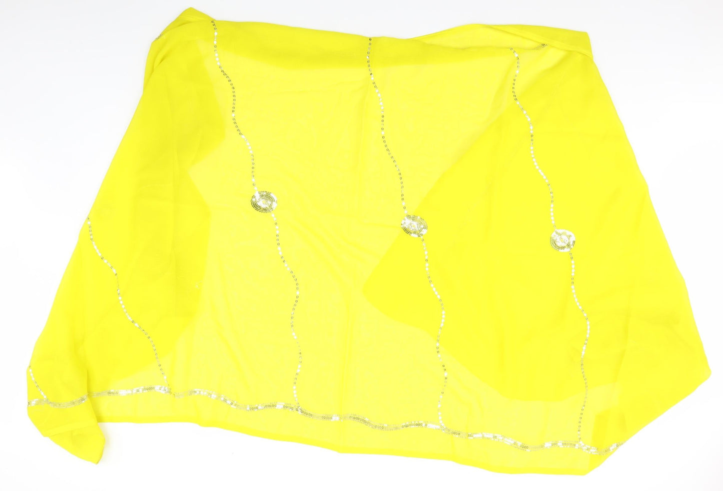Preworn Unisex Yellow Shawl/Wrap