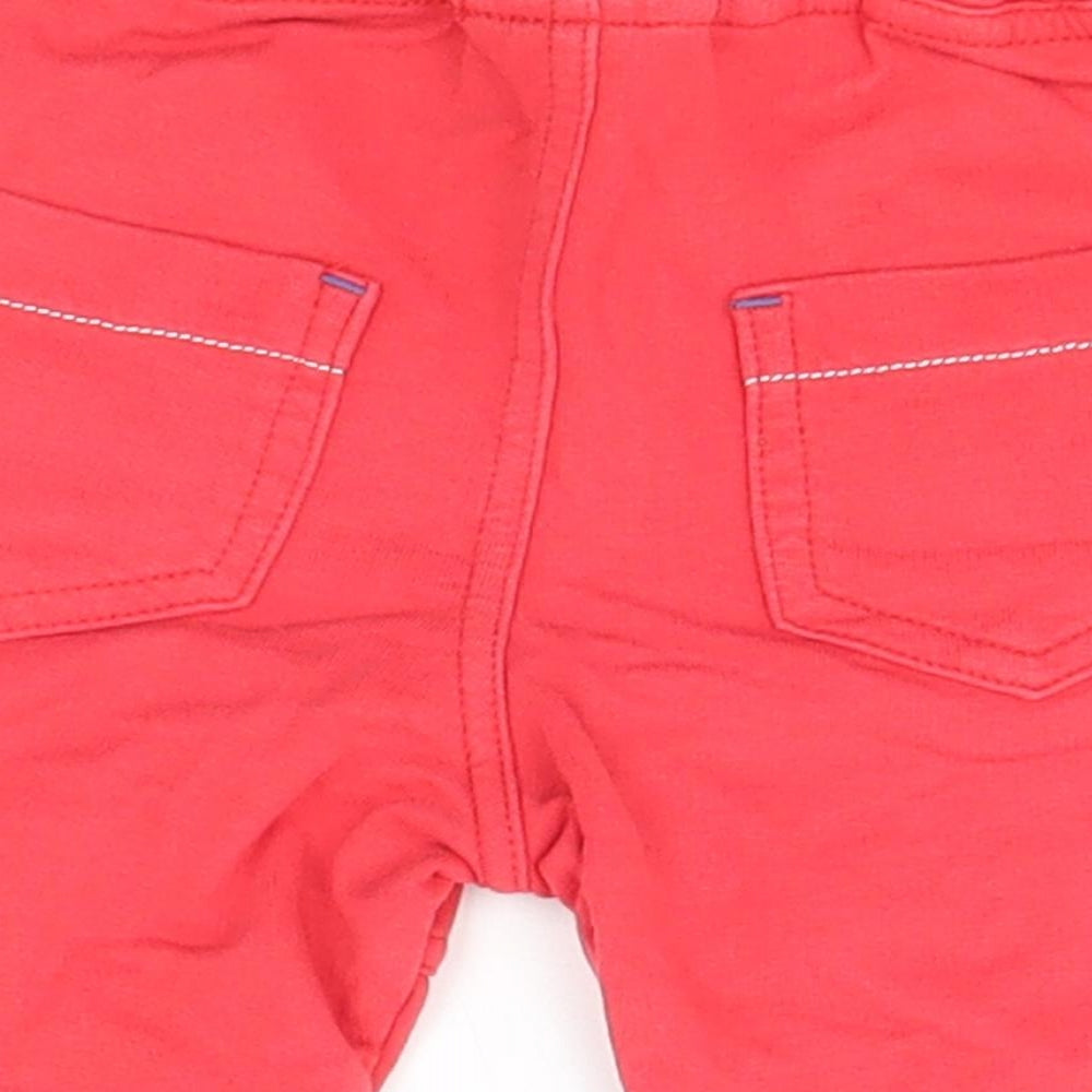 Miobic Baby Red Sweatpants Leggings Size 3-6 Months