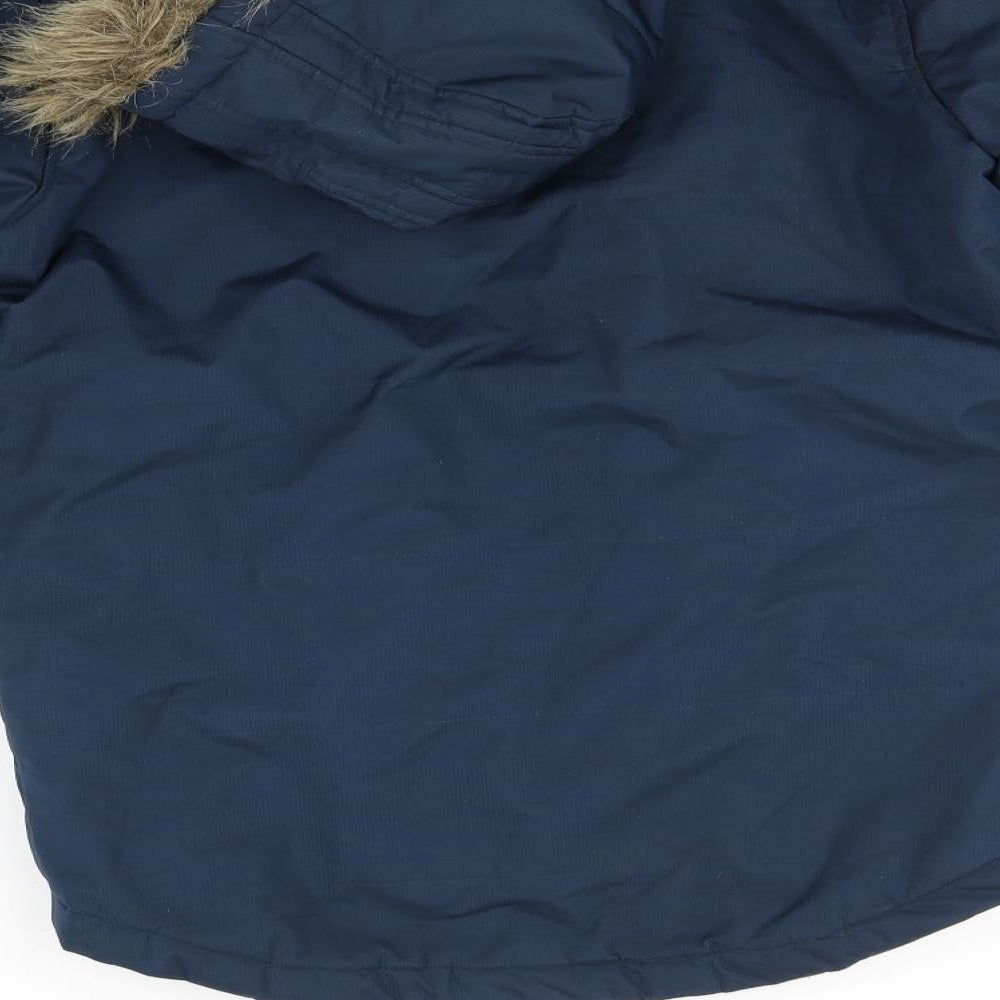 Supply and demand Womens Blue Puffer Jacket Coat Size XS