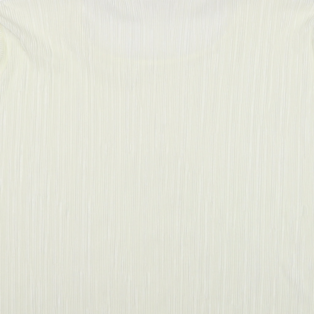 Bonmarché Womens Yellow Basic Blouse Size XL