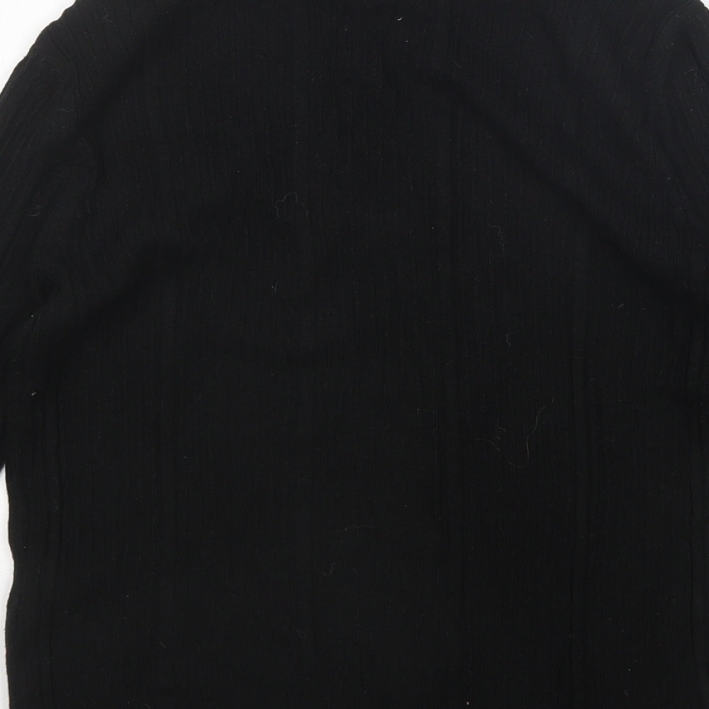 Peacocks Womens Black Pullover Jumper Size 10
