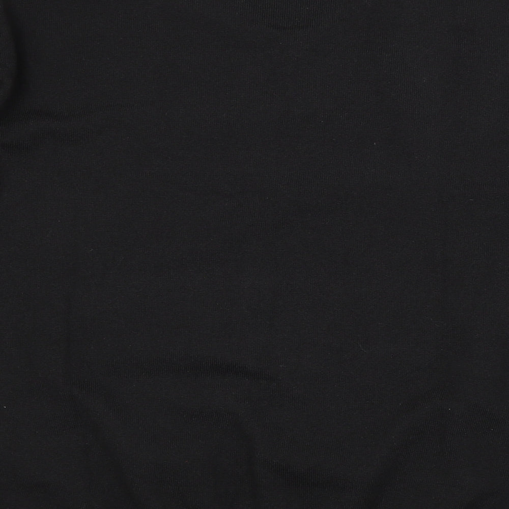 iclosam Mens Black Pullover Jumper Size L