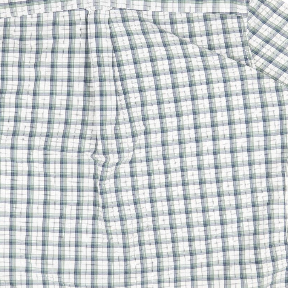 Nautica Mens Multicoloured Check Button-Up Size L