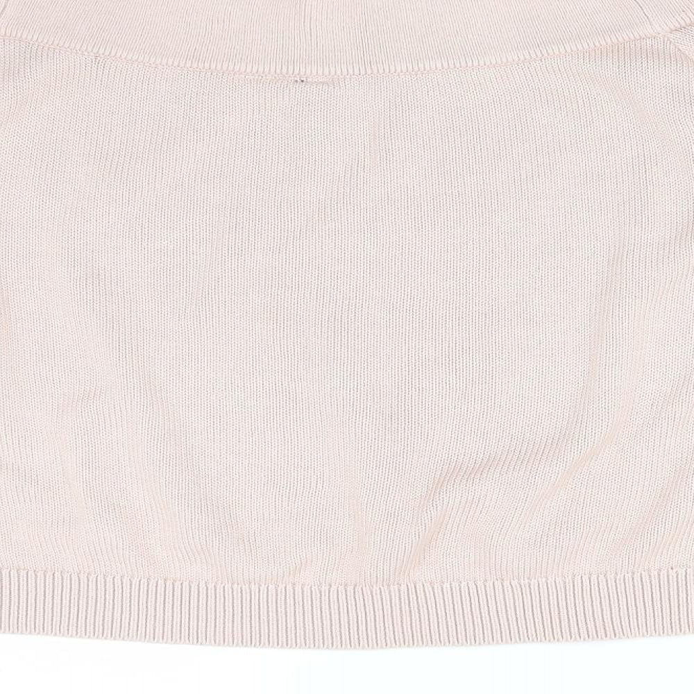 H&M Womens Pink Basic T-Shirt Size M