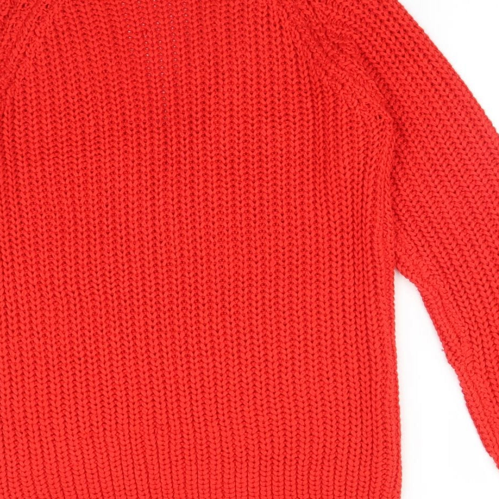 NEXT Womens Red Cardigan Jumper Size XS