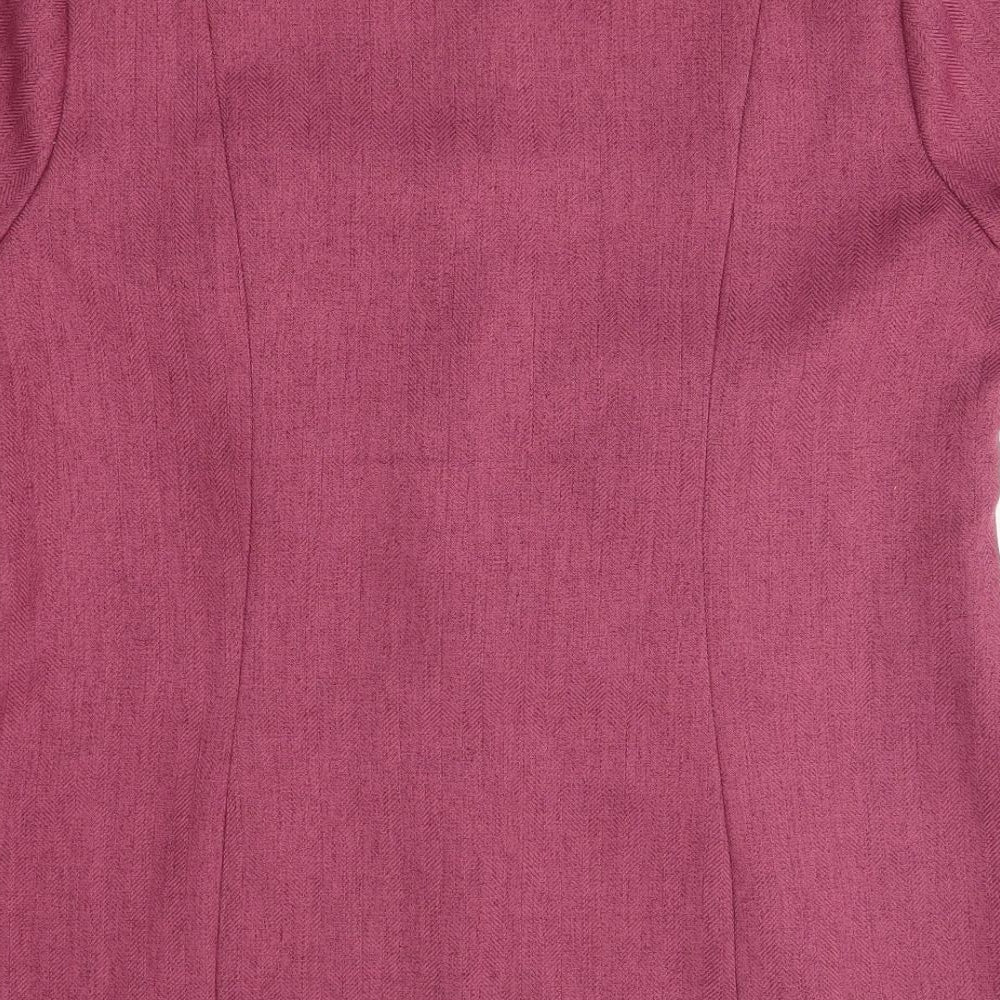Bonmarché Womens Pink Jacket Blazer One Size