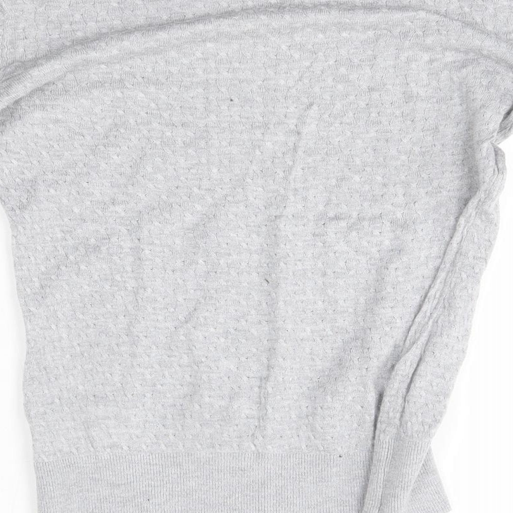 H&M Womens Grey Pullover Jumper Size S
