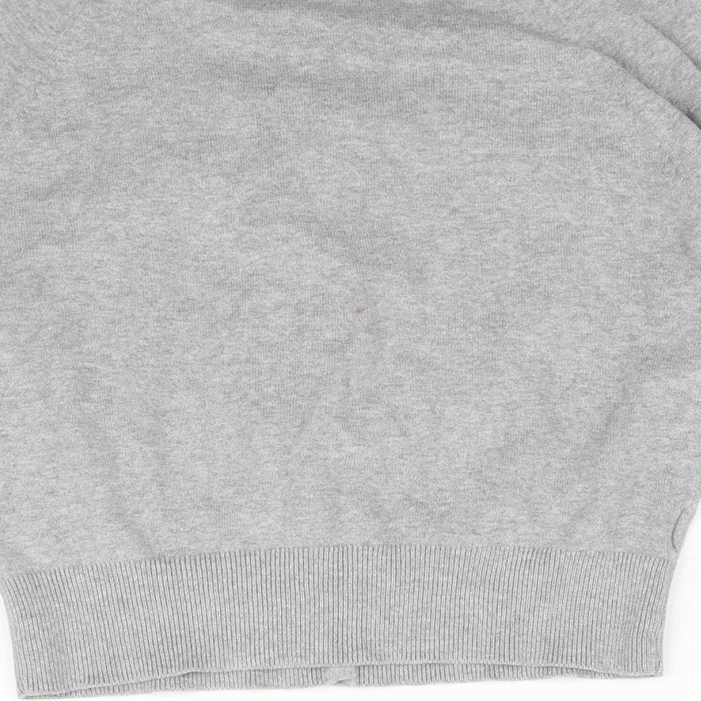 Matalan Womens Grey Knit Cardigan Jumper Size 12