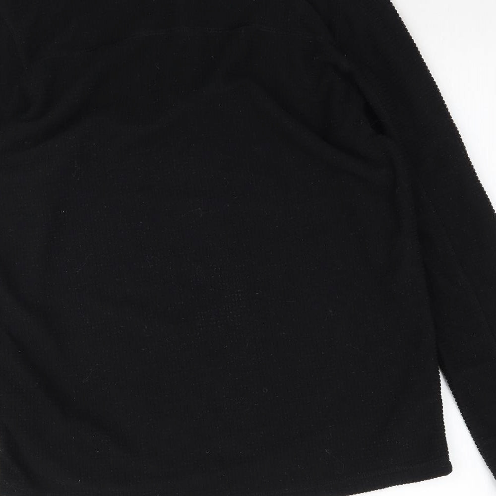 DECATHLON Womens Black Pullover Sweatshirt Size L