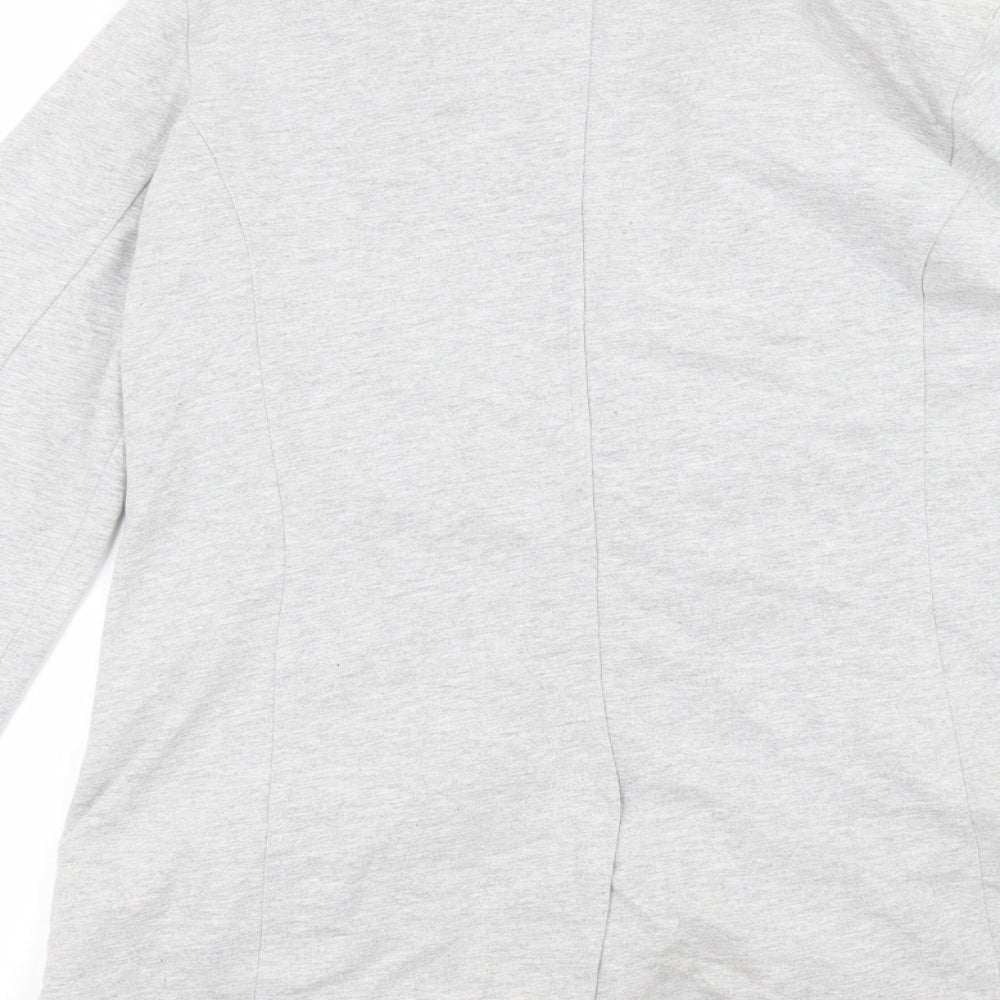 New Look Womens Grey Jacket Size 10