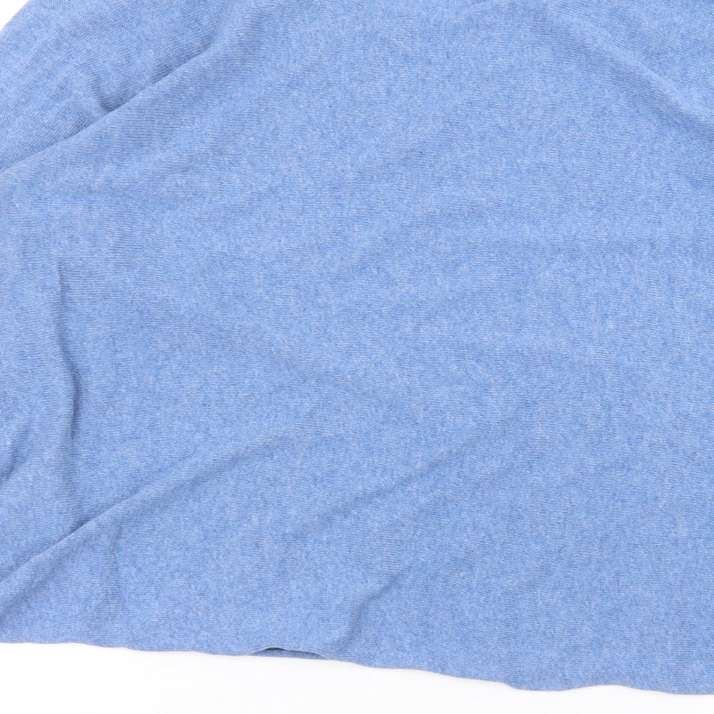 Alexara Womens Blue Basic T-Shirt Size L
