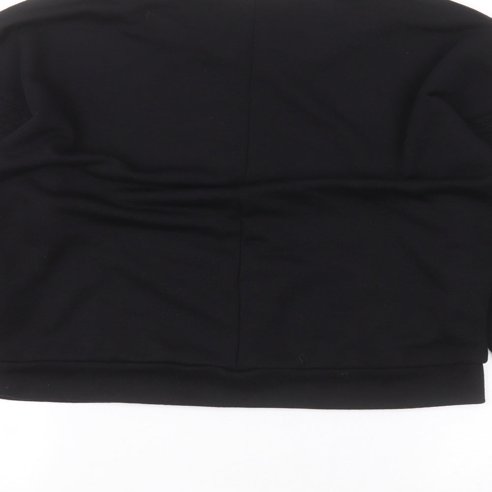 Topshop Womens Black Pullover Jumper Size 8