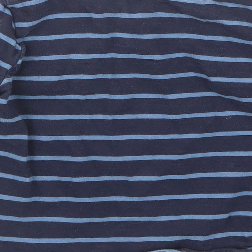F&F Boys Blue Striped Basic T-Shirt Size 12-18 Months