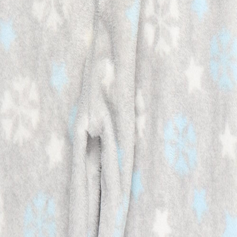 Primark Girls Grey Geometric Sweatpants Trousers Size 6-7 Years - Snowflake Print Pyjama Pants