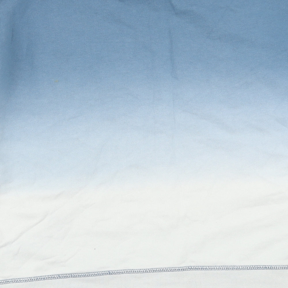 BTF Womens Blue Pullover Sweatshirt Size 8 - Ombre