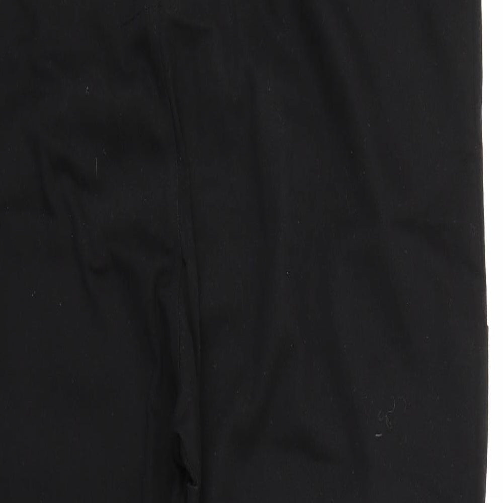 Preworn Mens Black Trousers Size M L28 in