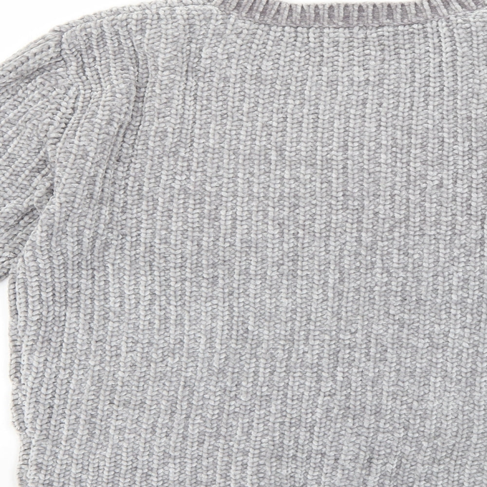 Red Herring Womens Grey Pullover Jumper Size 10