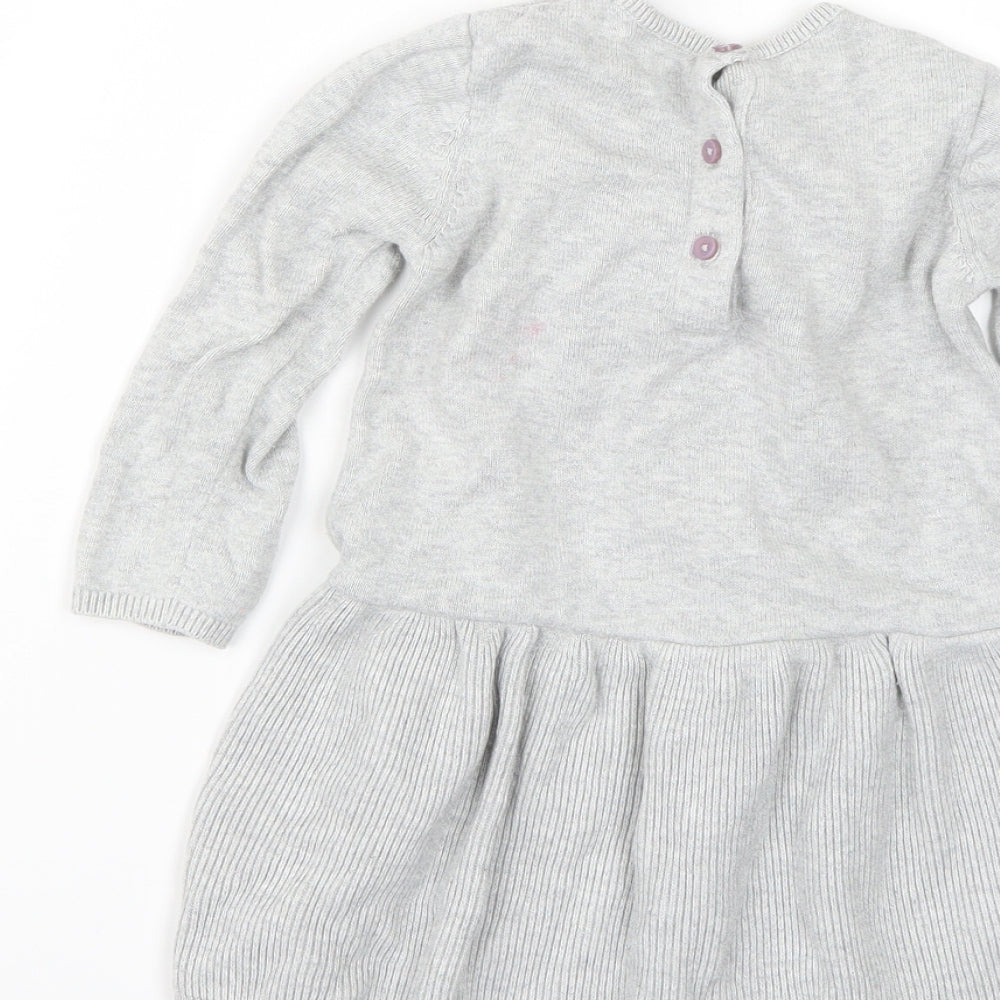 George Baby Grey Fit & Flare Size 18-24 Months