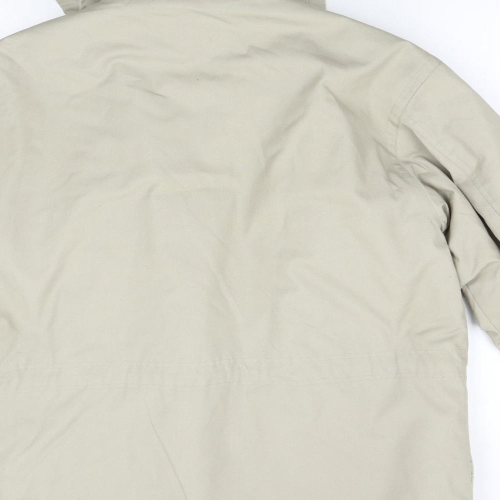 BHS Mens Beige Overcoat Coat Size 36