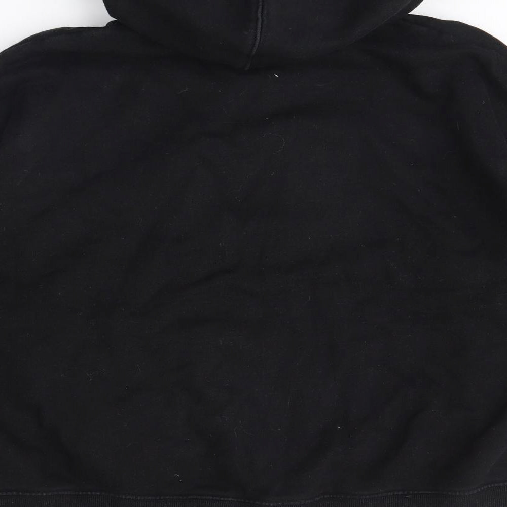H&M Womens Black Pullover Hoodie Size S