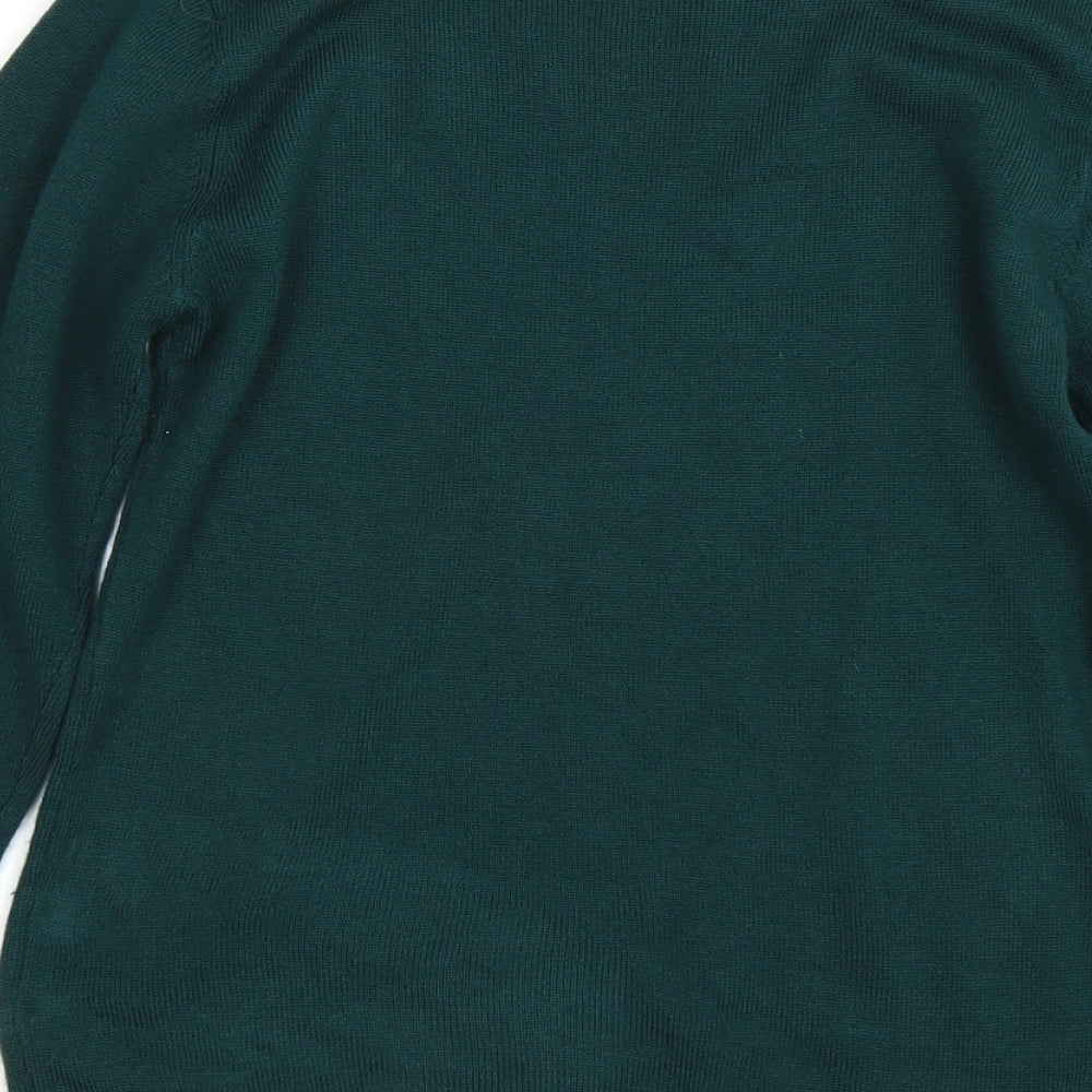 Anna Rose Womens Green Pullover Jumper Size S