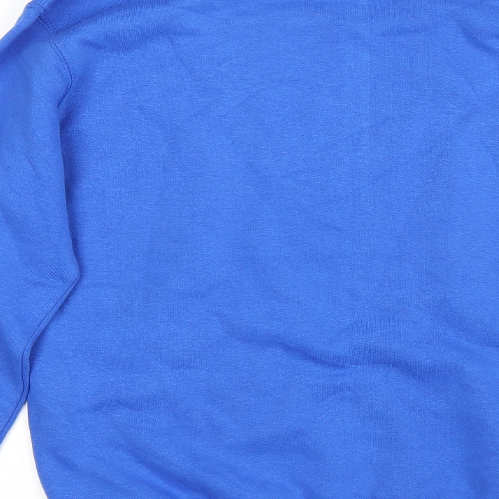Lane Seven Mens Blue Pullover Sweatshirt Size M