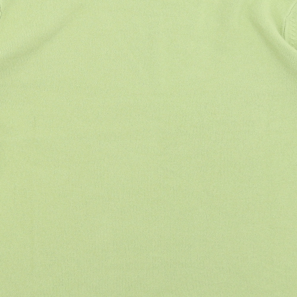 JDV Womens Green Pullover Jumper Size 12