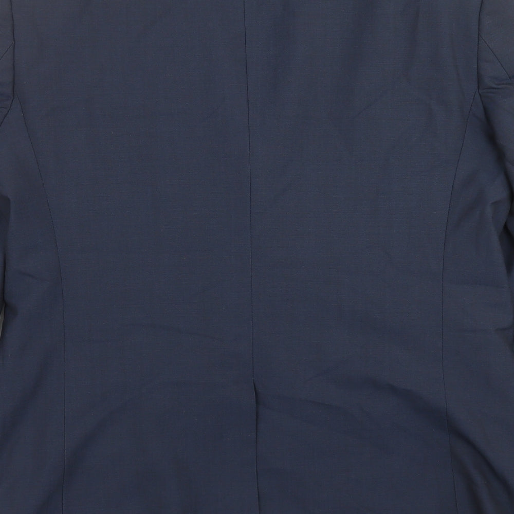Marks & Spencer Mens Blue Jacket Suit Jacket Size 38