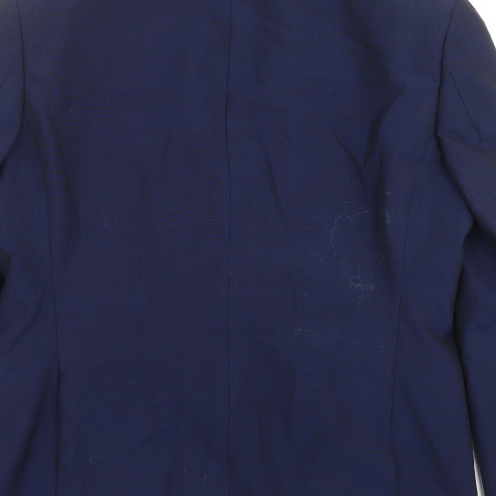 John Lewis Mens Blue Jacket Suit Jacket Size 40