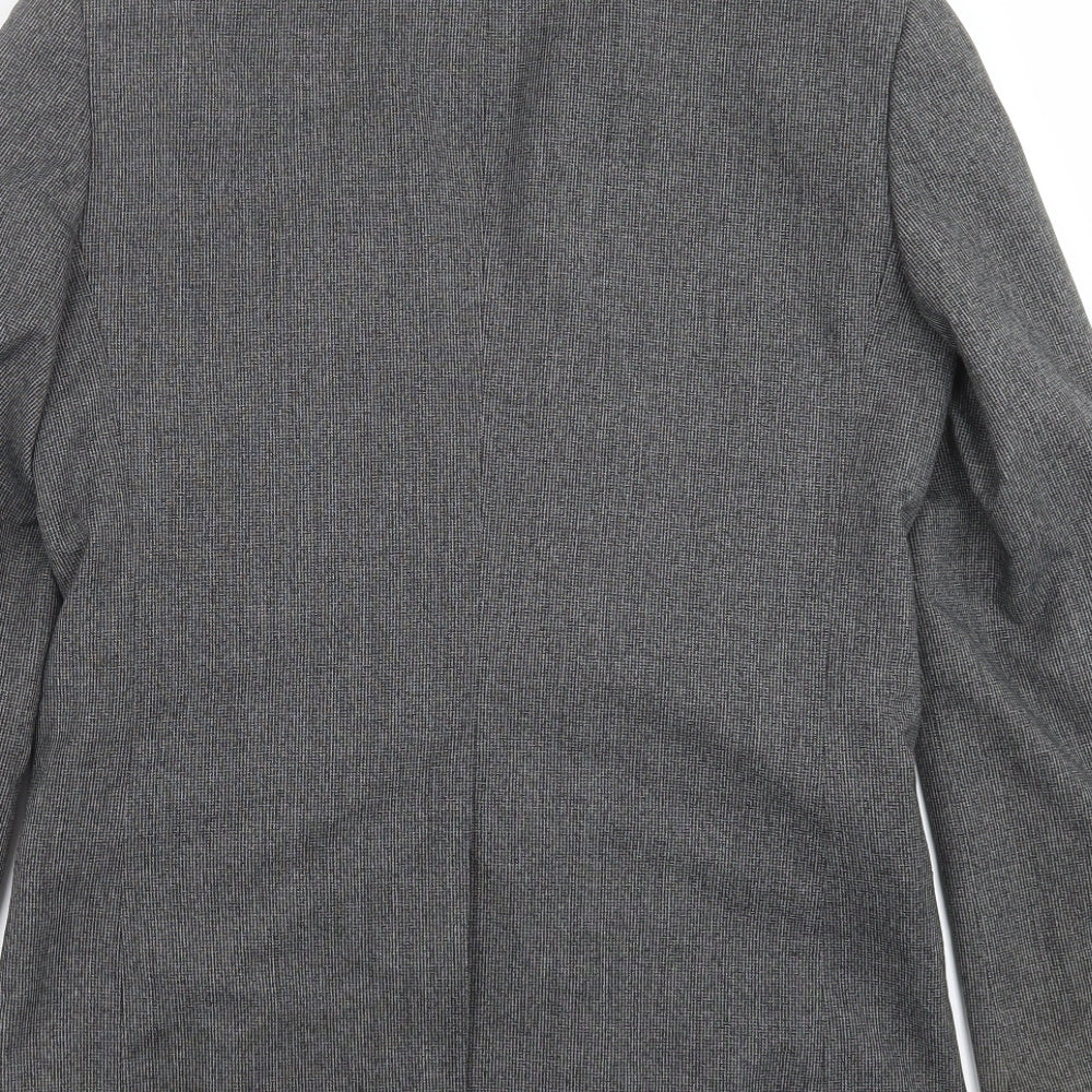 Cedarwood State Mens Grey Jacket Suit Jacket Size 34