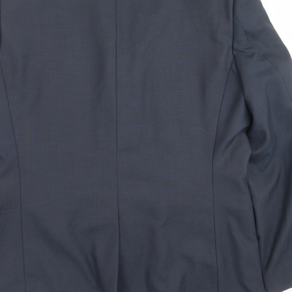 George Mens Blue Jacket Suit Jacket Size 42
