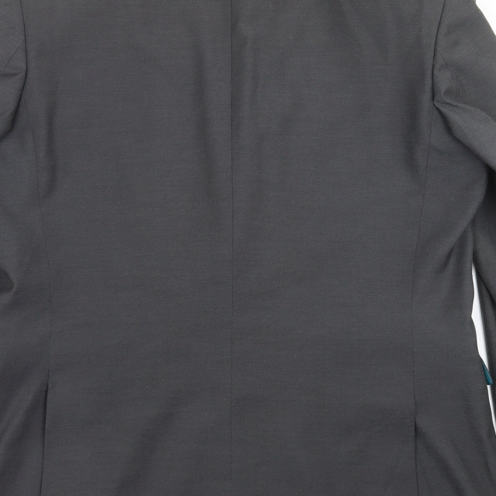 F&F Mens Grey Jacket Suit Jacket Size 42