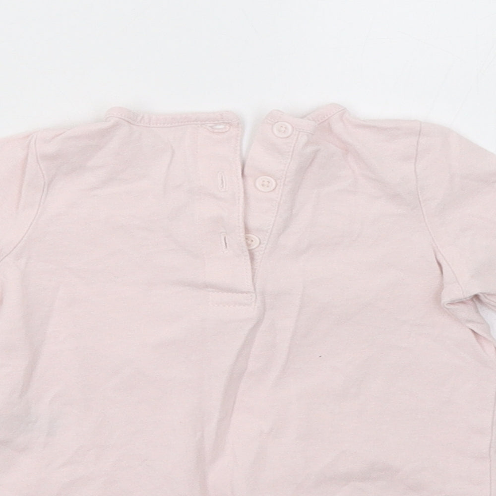 Matalan Girls Pink Basic Casual Size 9-12 Months