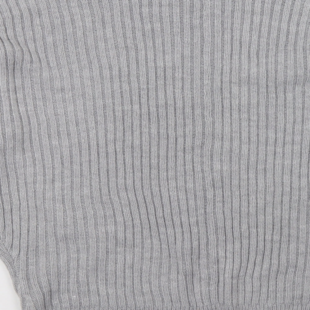 Dorothy Perkins Womens Grey Pullover Sweatshirt Size 14