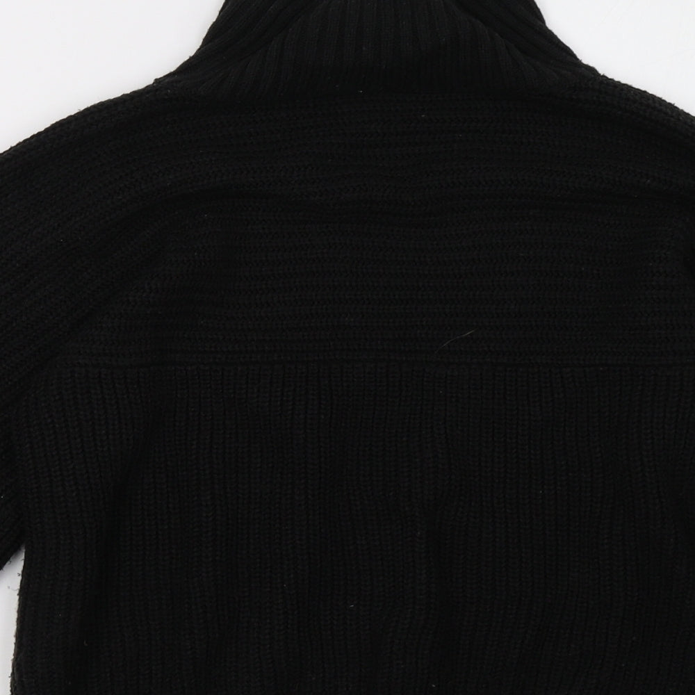monkl Womens Black Pullover Sweatshirt Size S