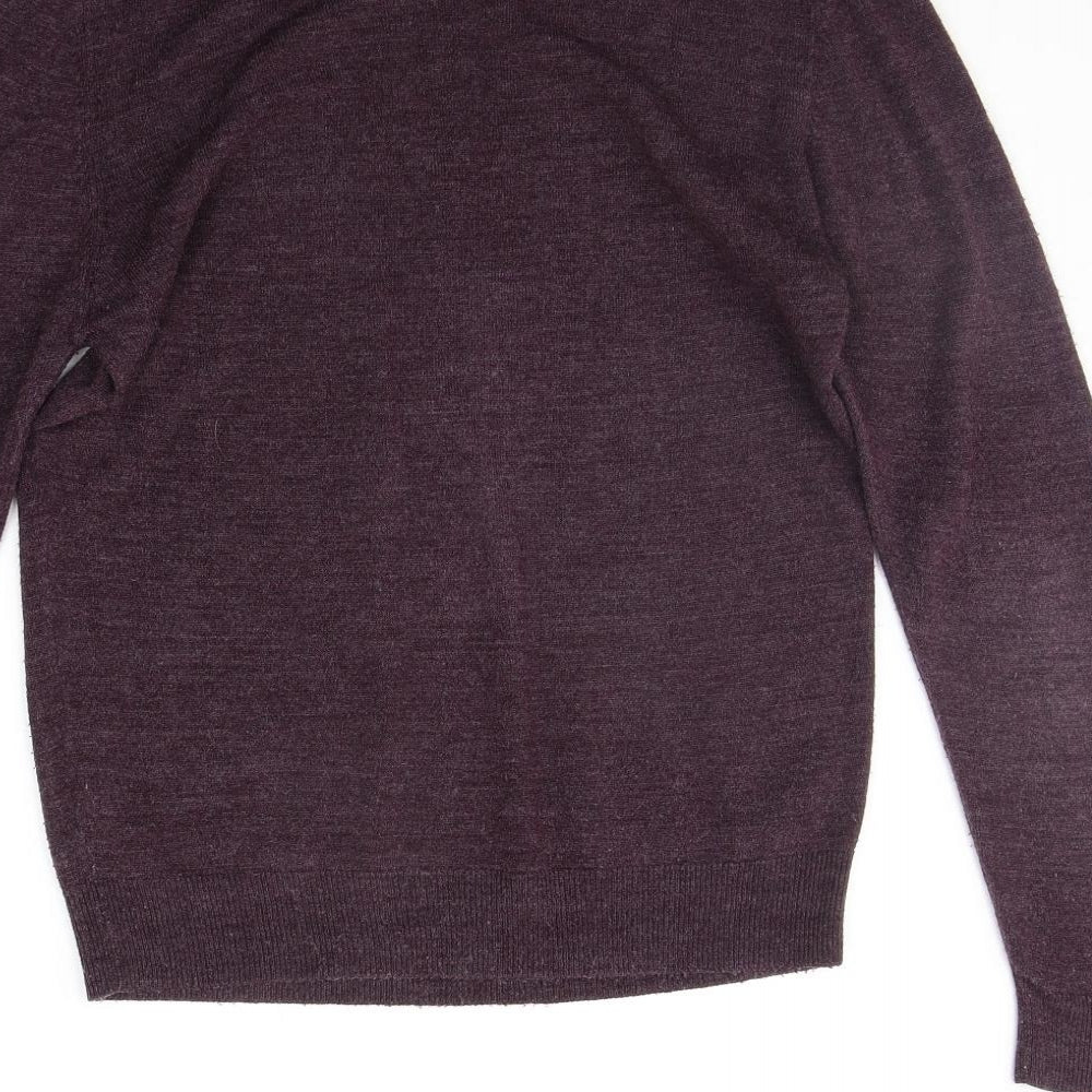 Cedarwood State Womens Purple Pullover Jumper Size S