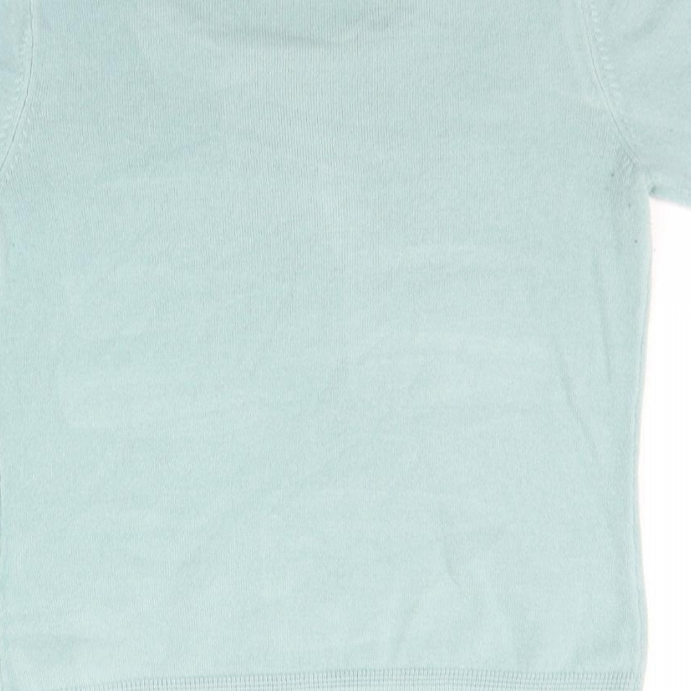 Marks & Spencer Womens Green Pullover Jumper Size 8