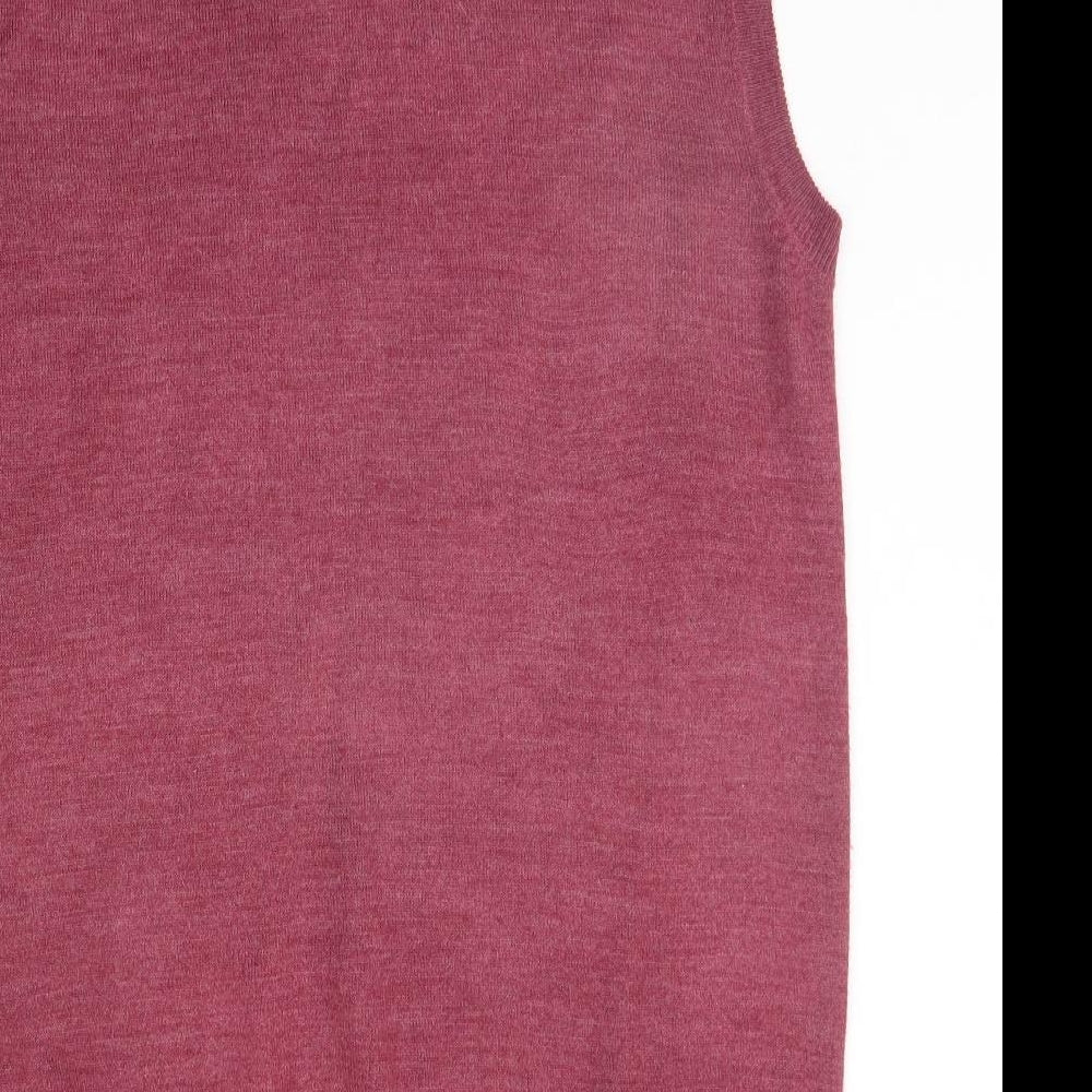 PREMIER MAN Womens Purple Pullover Jumper Size M