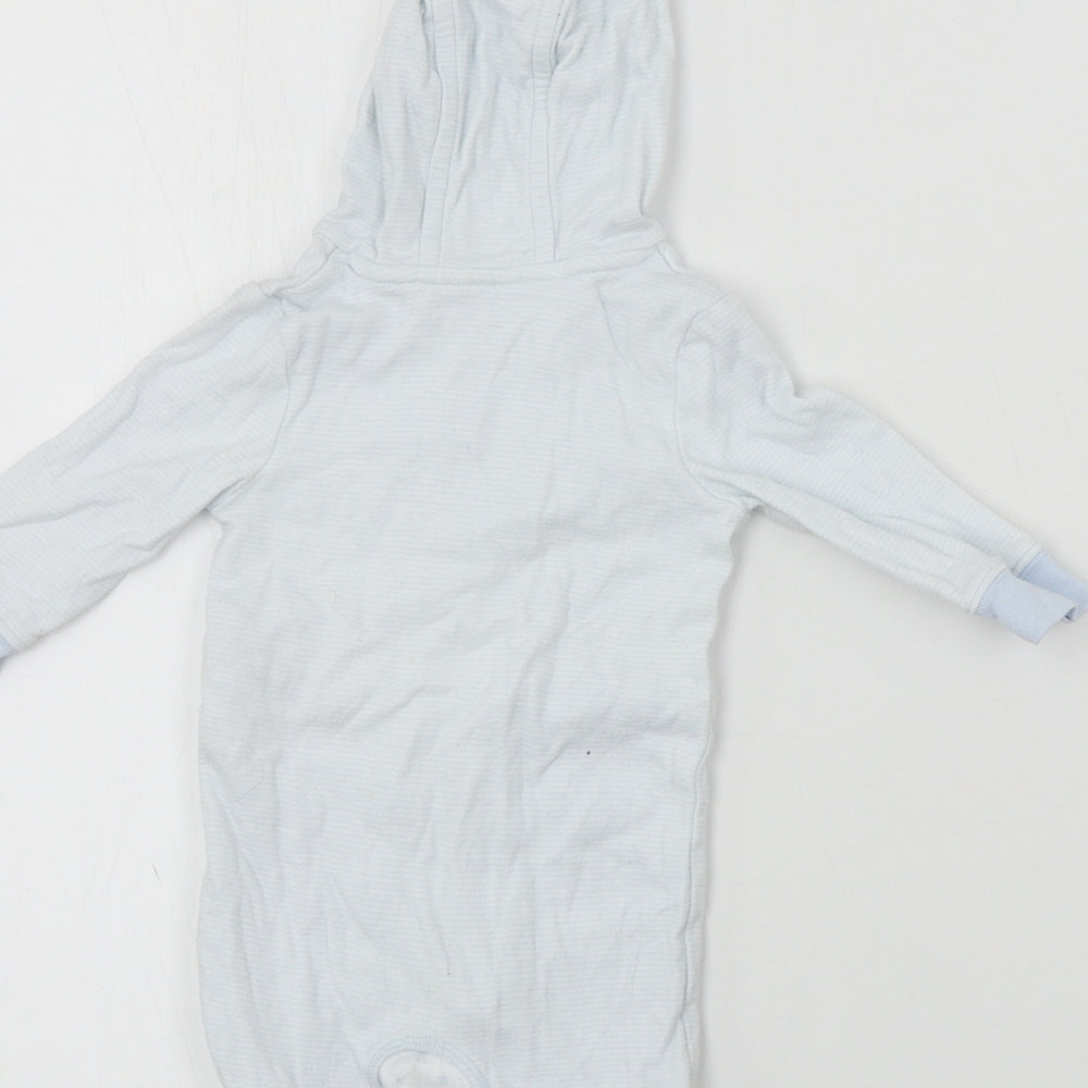 Marks & Spencer Boys Blue Babygrow One-Piece Size 0-3 Months