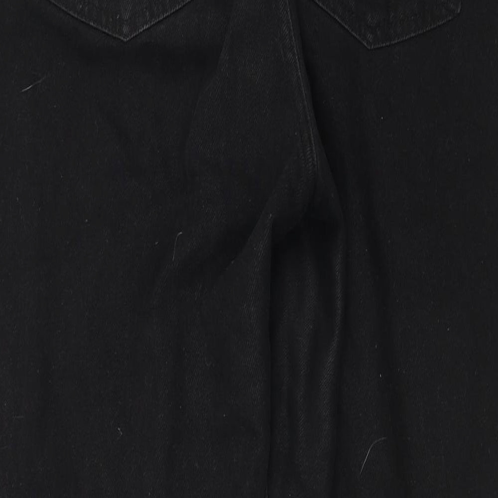 denim co Womens Black Straight Jeans Size 10 L24 in