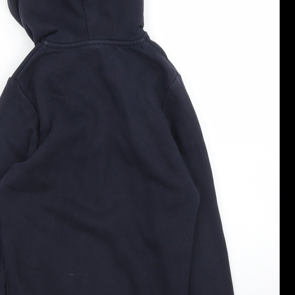 TU Girls Blue Full Zip Hoodie Size 8 Years
