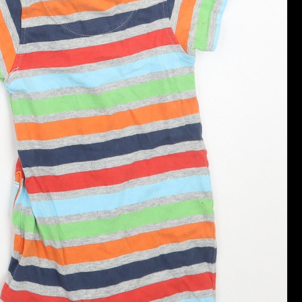 TU Baby Green Striped Catsuit One-Piece Size 0-3 Months